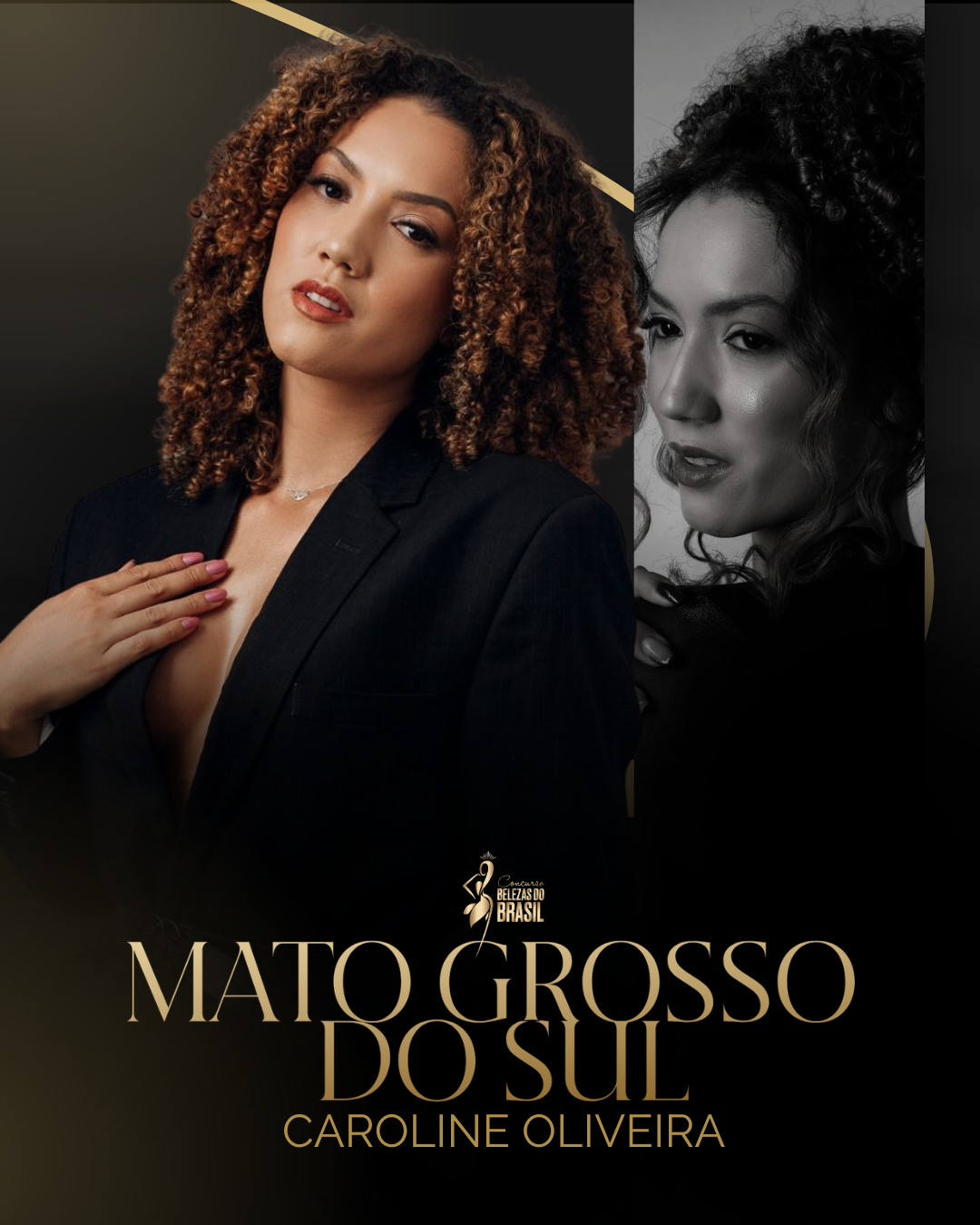 Caroline Oliveira, representante de Mato Grosso do Sul