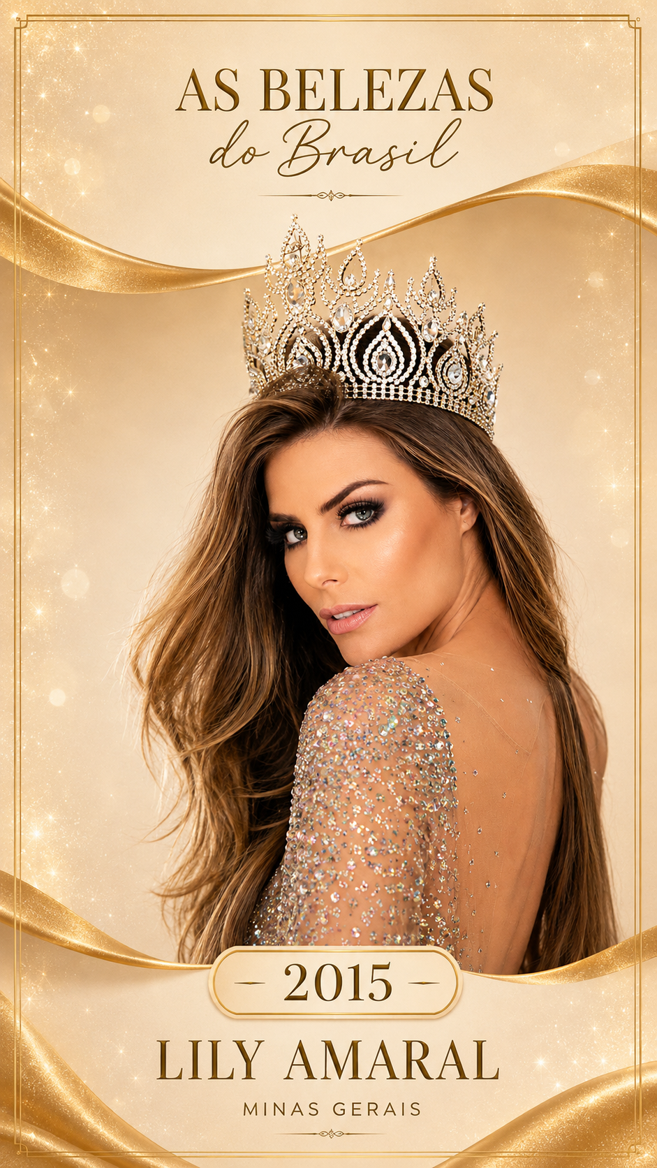 Lily Amaral, Beleza do Brasil 2015, representante de Minas Gerais