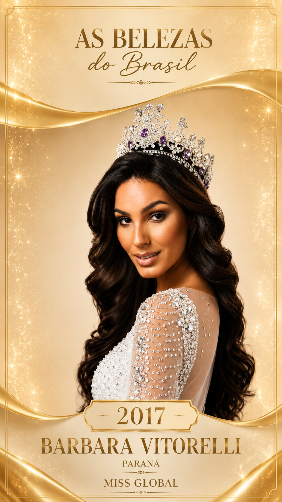 Bárbara Vitorelli, Beleza do Brasil 2017, representante de Paraná