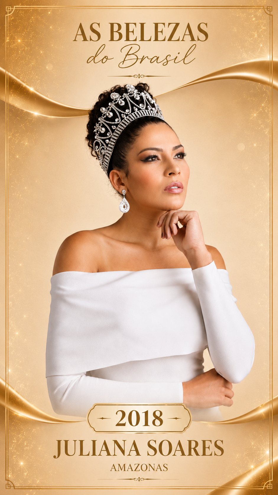Juliana Soares, Beleza do Brasil 2018, representante de Amazonas