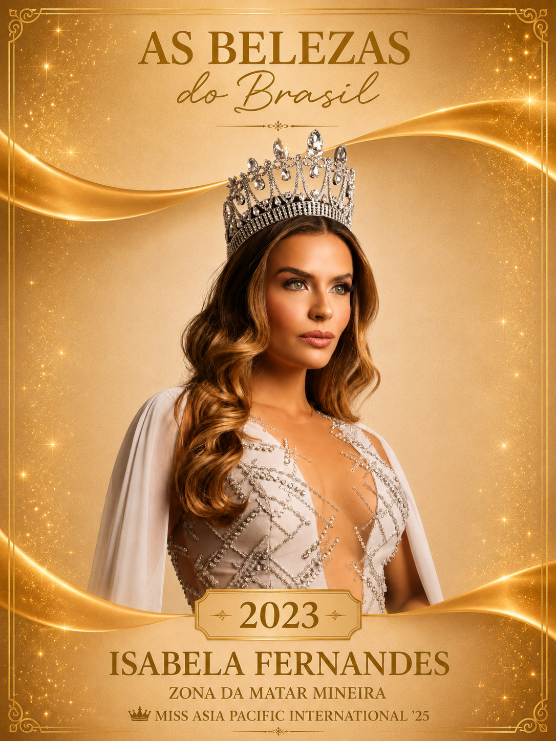 Isabela Fernandes, Beleza do Brasil 2023, representante de Zona da Mata Mineira
