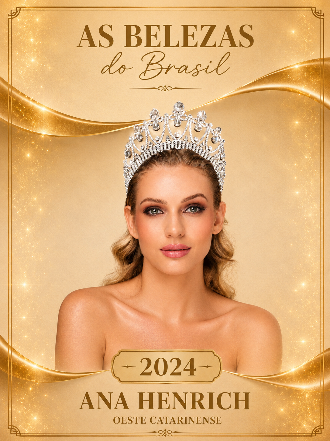 Ana Henrich, Beleza do Brasil 2024, representante de Oeste Catarinense